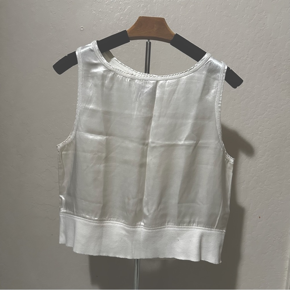 Sheet Rock Women’s White/Pearl Blouse Size 1